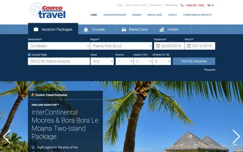 Costco Travel Deals & Discounts