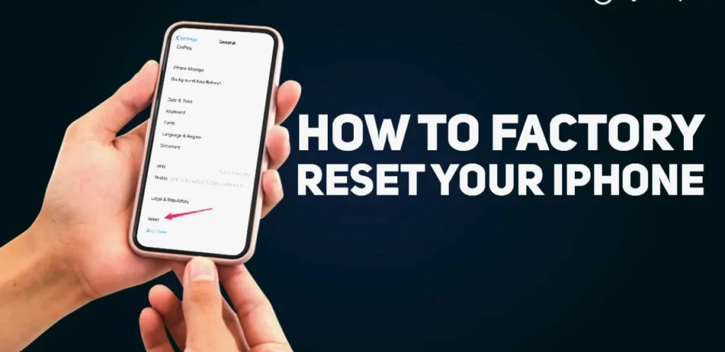 Restore iPhone to Factory Settings