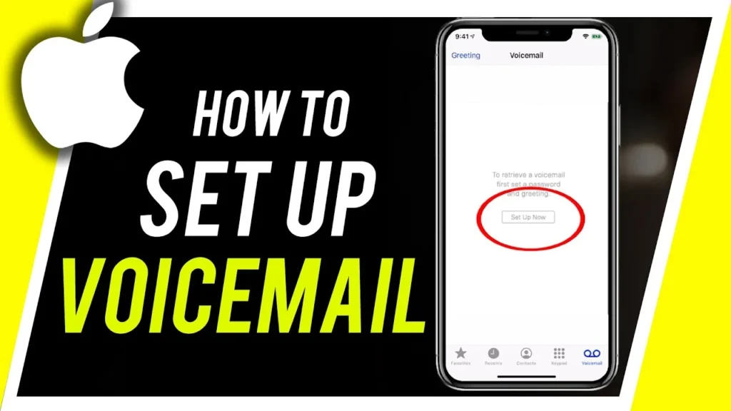 Set up voicemail on iPhone