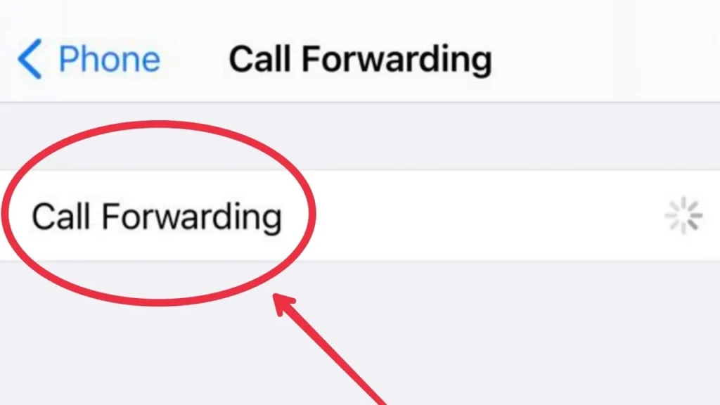 iPhone Call Forwarding